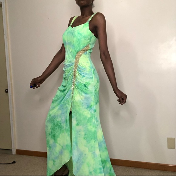 Y2K | LE GALA MON CHERI Mermaid Prom Dress - Picture 8 of 15